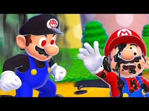 Super Mario 3D World + Bowser's Fury - Evil Mario Vs. Mario Race (HD)