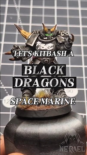 How to kitbash a Black Dragons Space Marine