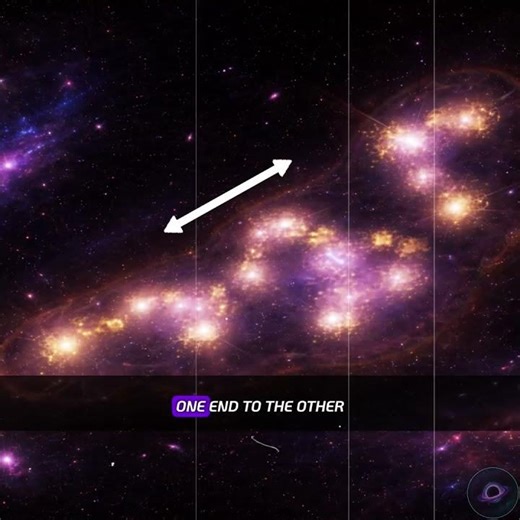 LARGEST STRUCTURE IN THE UNIVERSE ☠️ #space #universe #astronomy