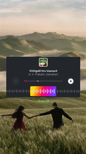 Notes _songs on Instagram: "Day-̴18 Notes  Vizhigalil Oru Vaanavil✨ . . . . . . . . . . . . . #instanotes✍️ #notesideas #foryou #foryoupage #trending #noteshelf #notes #notes8 #foryou #foryourpage #songs #instagood #instamood"
