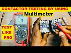 How to Check Faulty Contactor With Multimeter || Contactor repair @Mr.Electricdiy