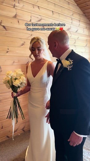 Emotional Wedding Moments: Father Giving Away the Bride