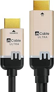 Marseille mCable - (4 Ft) The Only HDMI Cable that Improves Picture Quality via The World's Most Advanced 4K/UHD Video Processor
