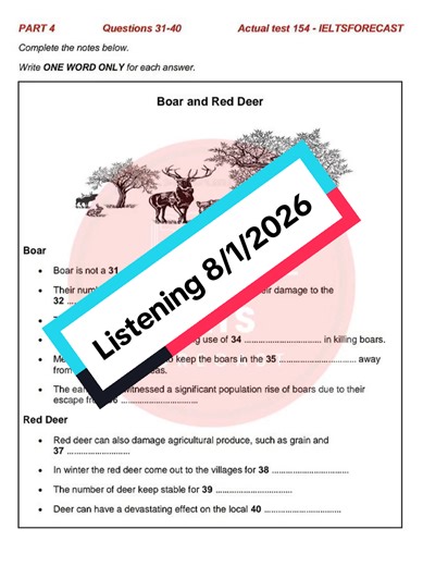 LISTENING ACTUAL TEST P4