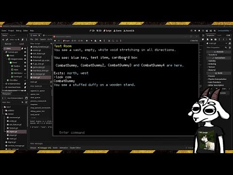 Godot/Redot TextAdventure Game Progress #3