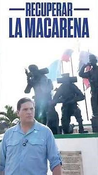 The Omega Task Force monument honors those who gave their lives to recover Colombia.