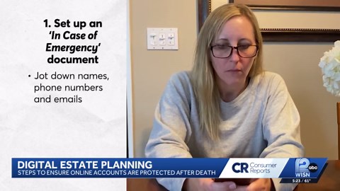 Consumer Reports: Plan for peace of mind with a digital estate
