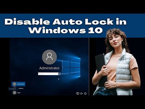 How to Disable Auto-Lock in Windows 10 - (In 2 minutes)