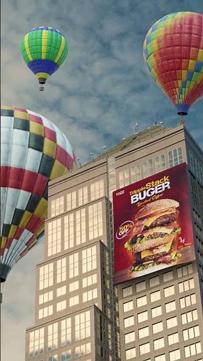 Create banner unfold CGI Ads using VFX in blender |blender Tutorial #blender #cgi #animation #vfx