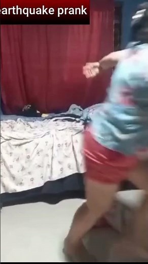 This Earthquake Prank Made Him JUMP Out Of Bed
