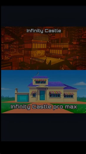 Infinity castle Vs Infinity castle pro Max ☠️💀💨 #infinitycastle #animeshorts #amvedit #shorts #amv
