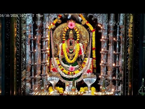 Shree Mahalasa Narayani Mahalasa Alankar & Mahamanglarti 16th Oct 2025