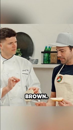 How to toast a bagel #markrober #nickdigiovanni #usa