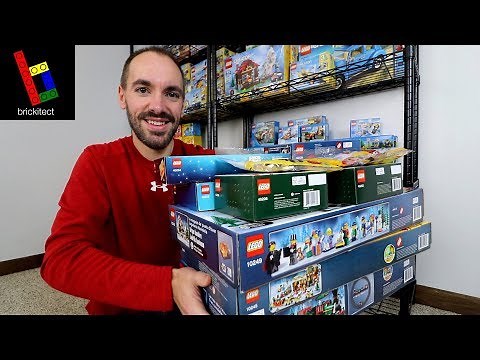 MY LEGO CHRISTMAS SETS & SURPRISE BUILD!