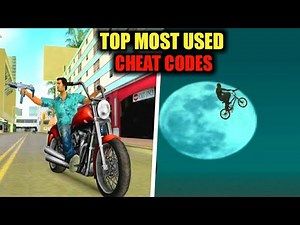 Top Most Used Cheat Codes In GTA series