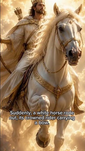The Four Horsemen of the Apocalypse Explained! 🐎 | Revelation 6 Bible Story#shorts #biblestory