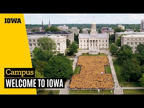 Welcome to the University of Iowa