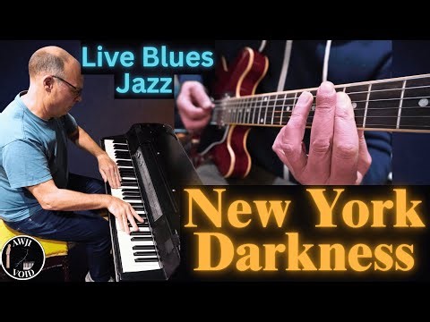 Yamaha CS-40M Meets Gibson ES-335 | Deep Live Blues Jazz-NY Darkness