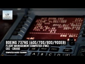 Boeing 737NG (600/700/800/900ER) - Flight Management Computer (FMC) - CRUISE | Cmputer BAsed Traning