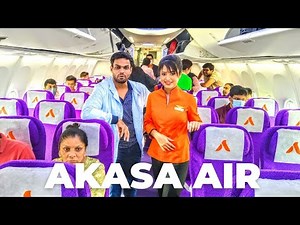 AKASA AIR FIRST FLIGHT INAUGURAL JOURNEY IN BOEING 737 MAX ✈️
