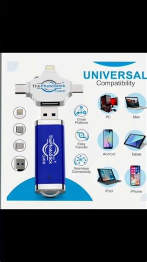 ThePhotoStick® Omni 256GB USB Flash Drive & Memory Stick for creators #creator #creatortools