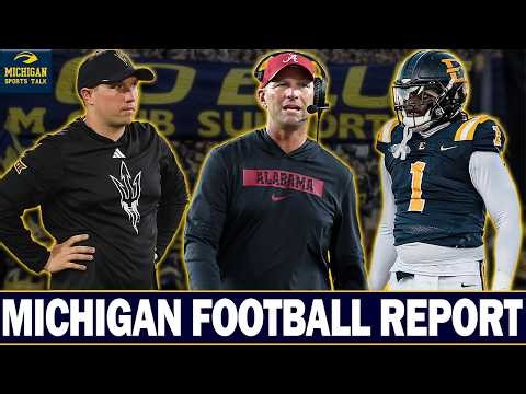 HUGE Michigan HC Search Scenarios, NEW Transfer Portal Target? + Expectations For First Year HC!!
