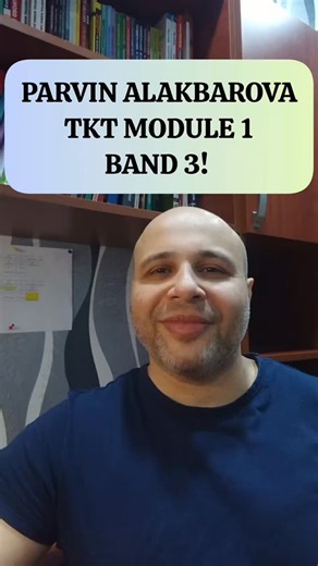 Elmar Shabanov | TKT Coach & English Teacher on Instagram: "Another TKT success story 🌟 Parvin Alakbarova achieved Band 3 in Cambridge TKT Module 1 (22 November). Her journey shows how inner motivation, confidence, and consistency lead to strong results. Thinking about starting TKT? You’re not alone — and you’re capable too. Daha bir TKT uğur hekayəsi 🌟 Parvin Ələkbərova 22 noyabr tarixində keçirilən Cambridge TKT Module 1 imtahanında Band 3 nəticə əldə etdi. Onun yolu göstərir ki, daxili moti