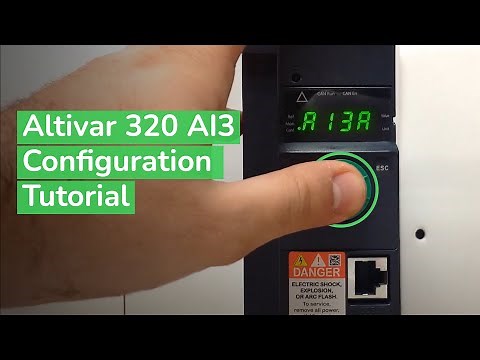 Configuring Altivar 320 for Start/Stop via Terminals and AI3 for Speed | Schneider Electric Support