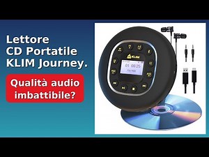 RECENSIONE (2025) : Lettore CD Portatile KLIM Journey.. DETTAGLI ESSENZIALI