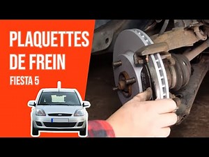 How to replace the front brake pads of the Ford Fiesta