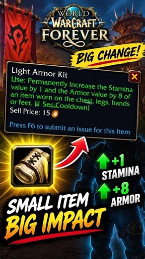 HUGE Armor Kit Buffs! Shaman Enhance WoW Forever #wowforever #tiqqle #worldofwarcraft #wowclassic