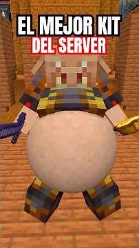 Se puede MATAR al MEJOR KIT con el KIT MÁS BÁSICO del SERVER?? #minecraft #minecraftshorts