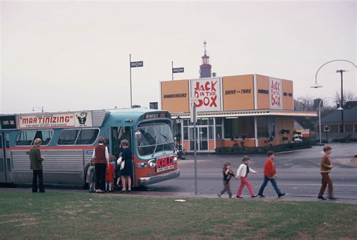 Dallas’ iconic Jack in the Box reopens with 1960s-style event