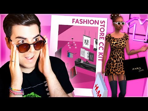 TIENDAS de ROPA REALISTAS en Los Sims 4!! 👗✨ Vámonos de shopping mijos!