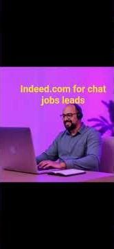 chat jobs remote on indeed.com