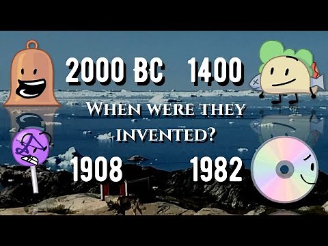 BFB / TPOT Age Comparison - When Was Each Character Invented?