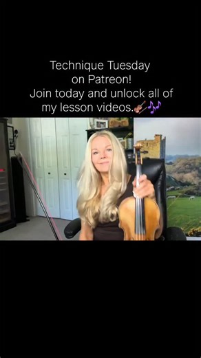 Technique Tuesday on my Patreon! Join at www.patreon.com/maireadnesbitt to unlock all of my lesson videos. Thank you for your support! #maireadnesbittcelticviolinist #maireadnesbitt #celticviolinist #lessons #music #irishmusic #patreon | Máiréad Nesbitt Celtic Violinist