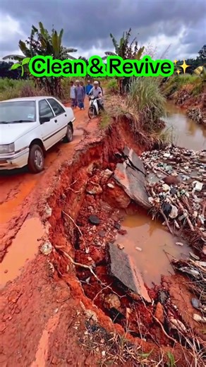 #Transformation #Satisfying #CleanAndRevive #fpyシ #TransformationUrbaine Et si on repensait nos routes abîmées autrement ? Une idée de transformation et de remise en état. Imaginer aujourd’hui ce que demain pourrait devenir.” ✅🌱🥰