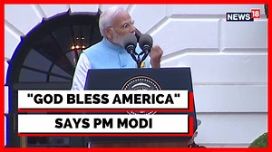 "I and the people of India wish for India's tricolor and America's stars and stripes to always keep flying higher and higher. God bless America": PM Modi #ModiInUSA #ModiInAmerica #PMModiInUSA #PMModi #India #UnitedStates | News18 | Facebook