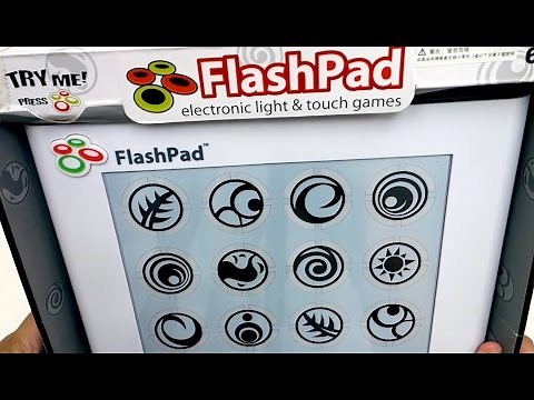 Flash Pad Electronic Light & Touch Pad Game Unboxing