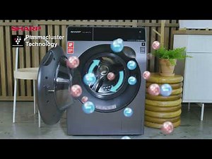 New SHARP Plasmacluster Washing Machine