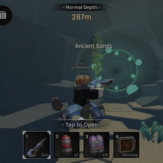 Pintu The Depth di Ancient Archives Fisch Roblox