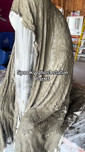Creepy Ghost Statue DIY: Perfect Your Halloween Decor