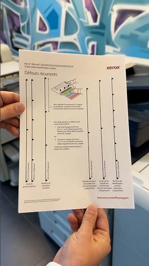 Fix Streaks, Spots & Bands on Your Xerox Printer! 🖨️ #printer #xerox #quality #shorts