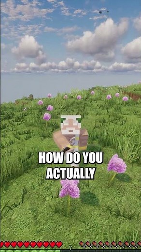 How to Turn Powder Snow into Water in Minecraft #minecraft #minecraftbeauty