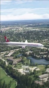 Why this approach was almost perfect 😳 #msfs2020 #aviation