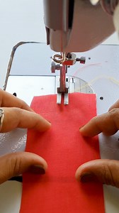 AMAZING Sewing Tips And Tricks For This Viral Pattren Using Red Colour Fabric #Sewing #Stitching #Trendingreel #Jassdesigner #Costura #Viral | Jass Designer