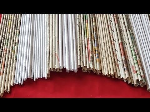 DIY | How to make newspaper tubes