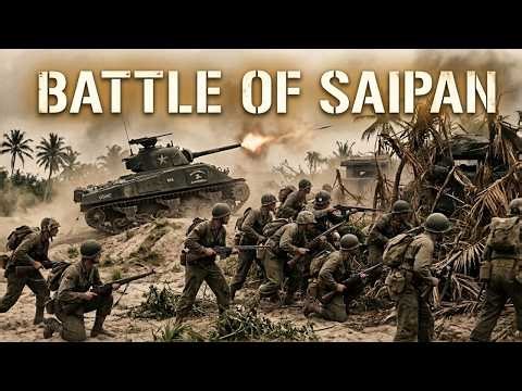 The Battle of Saipan – 24 Days That Changed the Pacific War | WW2 War Documentary To Fall Asleep To