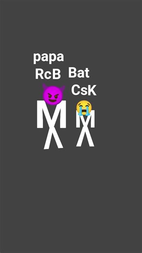 RCB. p apa CSK bat funny comment short video like and subscribe